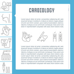 Website Banner and Landing Page of Cardiology.