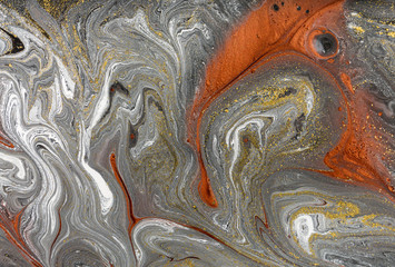 Marble abstract acrylic background. Nature marbling artwork texture.
