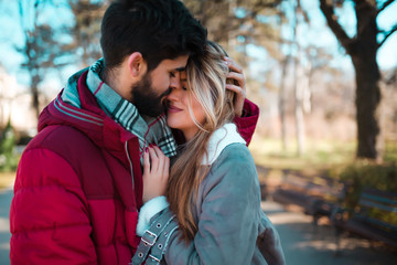 Fototapeta premium Show all your love to someone with just one simple hug