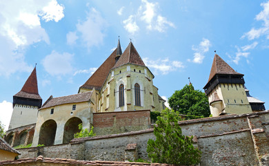 Fototapeta premium Romania, the fortified church of Biertan, Transylvania