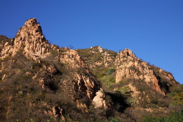 中国山岳風景