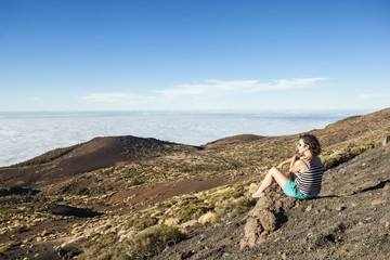 Above clouds