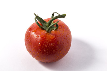 Tomatoes isolated on white background