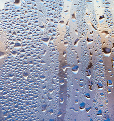 The swirling window at sunrise as a background