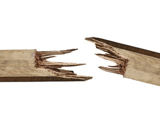 Wood. Broken parts