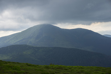  View on the Mount Hoverla