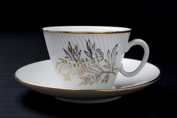 White porcelain tableware