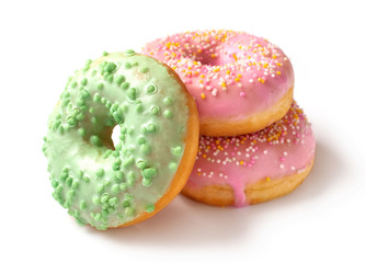 freshly baked donuts