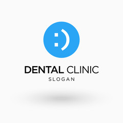 Dental Clinic Logo. Isolate vector illustration.