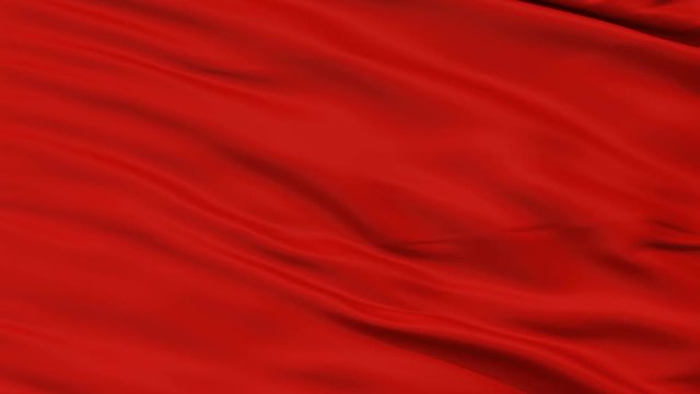 Oruro closeup flag, city of Bolivia, realistic animation seamless loop - 10 seconds long