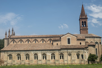 Fototapeta na wymiar Cortemaggiore, church of Annunziata