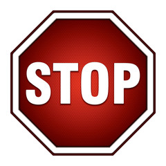 Vector and illustration of graphic style,Stop sign,Warning Dangerous icon,White text with red background,Idea for graphic and presentation,Vector,EPS10
