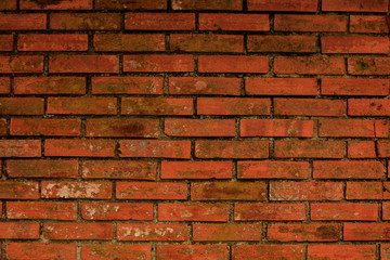 Brick wall. This photograph was taken in Matinhos, Paraná, Brazil. 