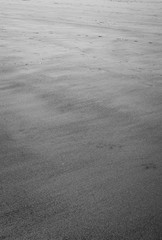 Abstract close up sand at beach - Black and White