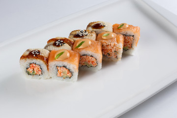 Sushi Tokyo on plate