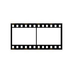 Blank film frame stock illustration. Image of frame film vector illustration

