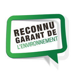 RGE - RECONNU GARANT DE L'ENVIRONNEMENT