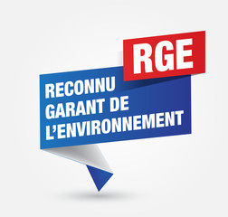 RGE - RECONNU GARANT DE L'ENVIRONNEMENT