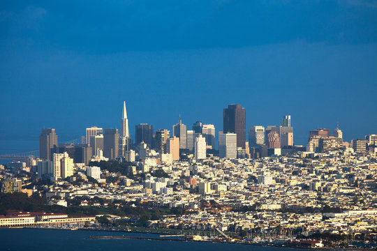 Northern Neighborhoods overview, San Francisco, California, USA