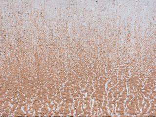 Printed Sand on The Cement