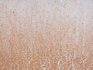 Printed Sand on The Cement