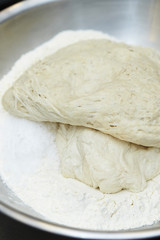 Fresh bread dough 