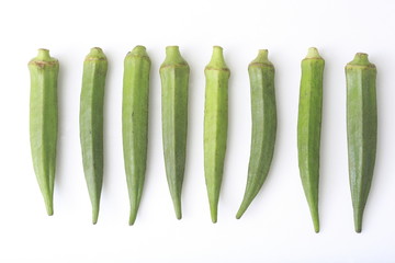 Image shot of okra