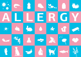 different allergens