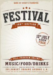 Music Festival Vintage Poster - 201073046