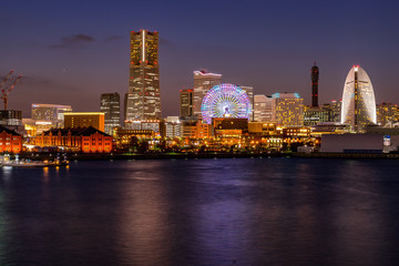 yokohama night fuji