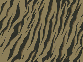 Print texture seamless camouflage tiger green khaki black repetitive