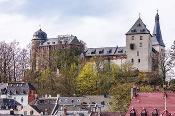 Imperial Castle of Mylau in the Vogtland
