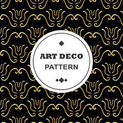 Art deco pattern