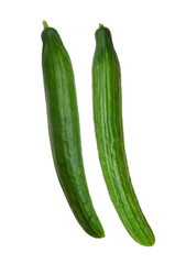 cucumber isolated on white background
