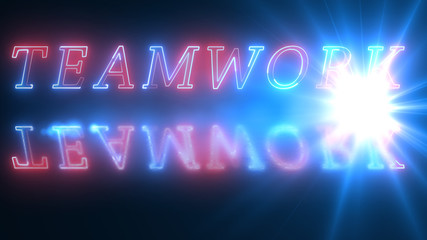 Teamwork to act with moving lights