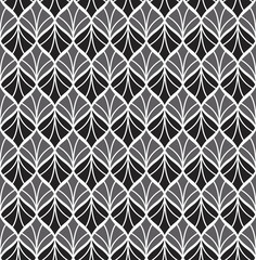 Seamless Art Deco Pattern. Stylish antique background.