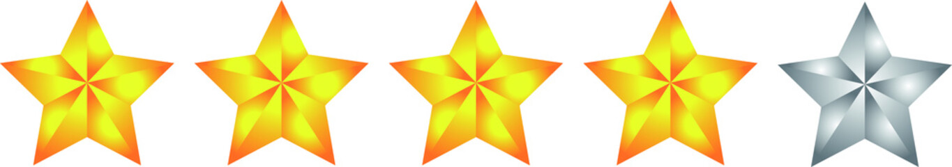 4 Gorgeous star rating bar