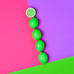 Lemon. Food Organic Vegan Concept. Minimal.Pop Art
