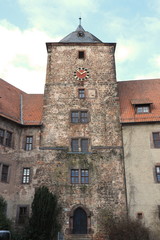 Naklejka premium Turm der Vorderburg in Schlitz