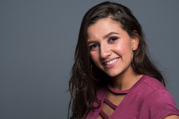 Fototapeta premium Happy Young Woman