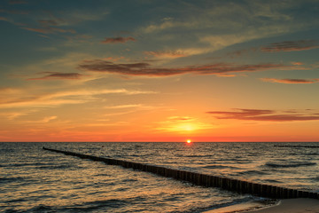 Sonnenaufgang in Koserow, Usedom. Blaue Stunde. Ostsee_002