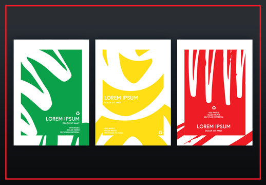 3 Notebook Cover Layouts