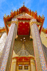 Obraz na płótnie Canvas Wat Ratchabophit buddist temple in Bangkok, Thailand