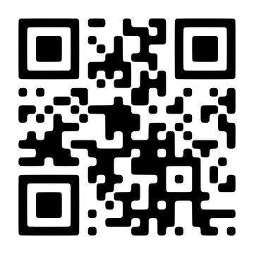 QR-code-Happy-New-Year in a blck - white colors