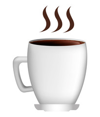 coffee cup drink icon vector illustration design