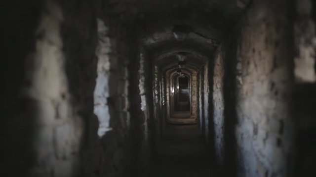 Corridor of a old castle