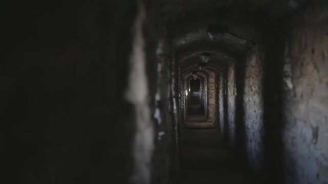 Corridor of a old castle