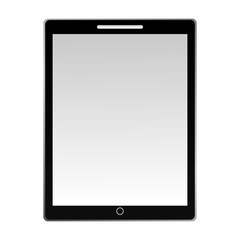 tablet computer device technology digital vector illustration