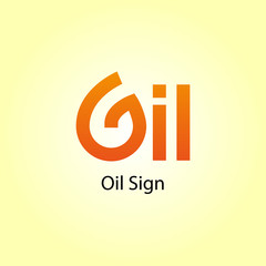 logo oil drop for the fuel and lubricants company