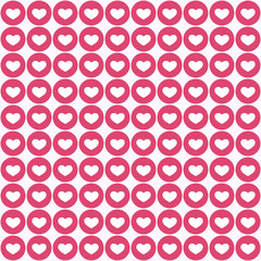 Seamless social media symbol background